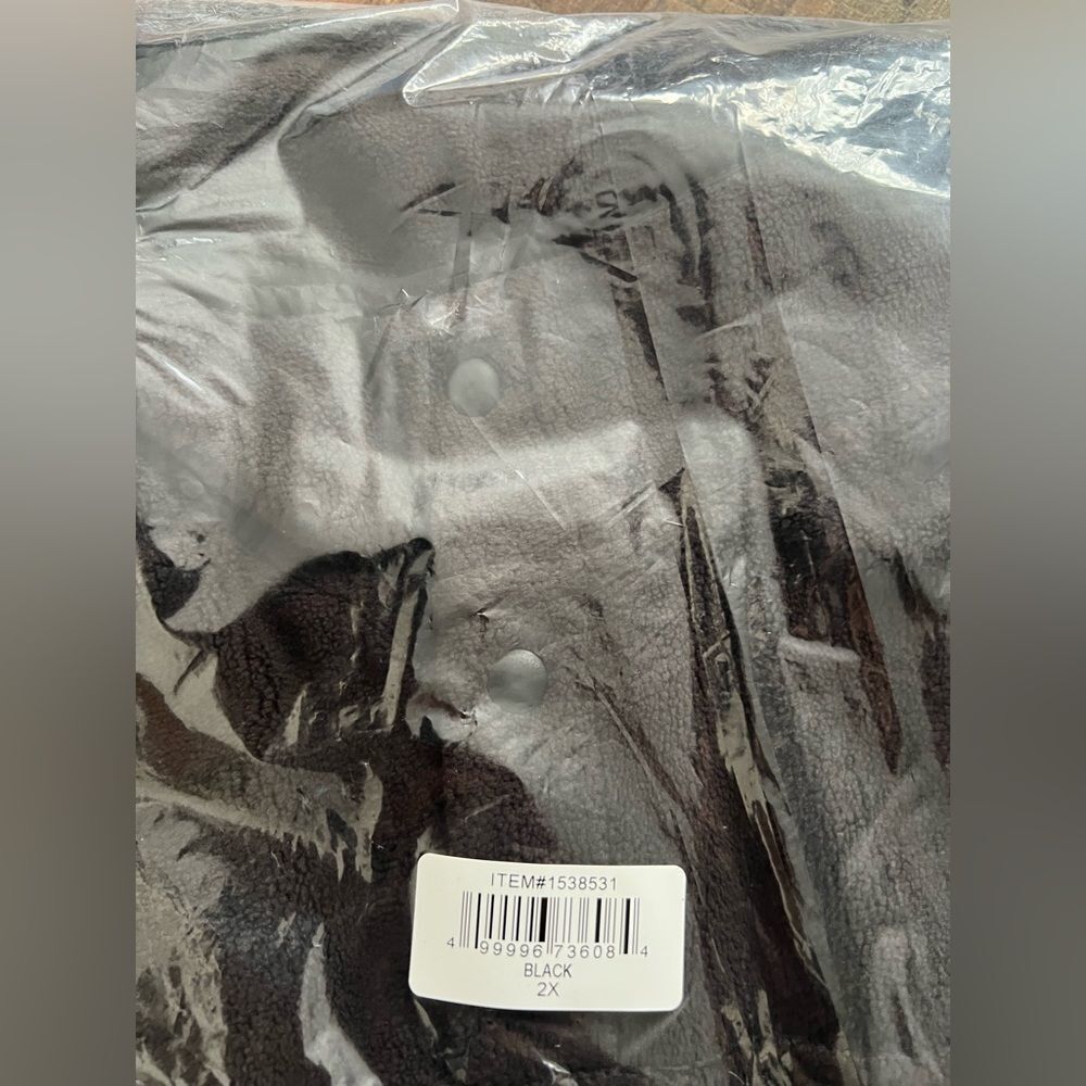 NWT 32 Degrees Snap Arctic Black
Fleece Pullover Sz Women’s 2X in package - Picture 6 of 6